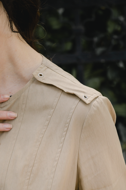 Metallic bloom jacket