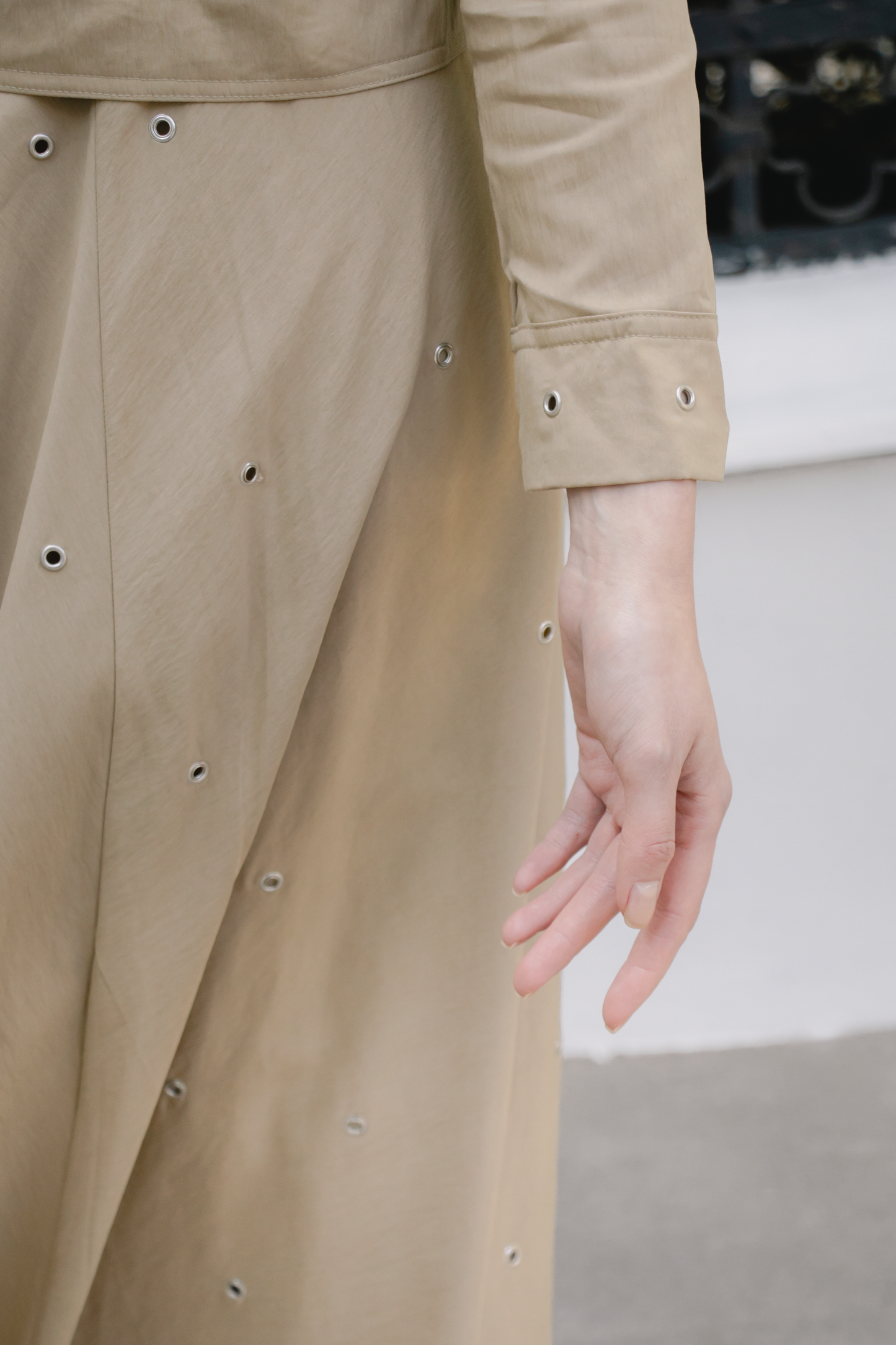 Metallic bloom jacket