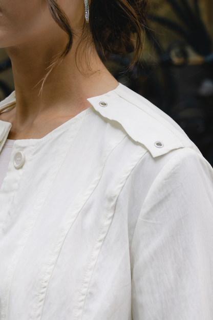 Metallic bloom jacket