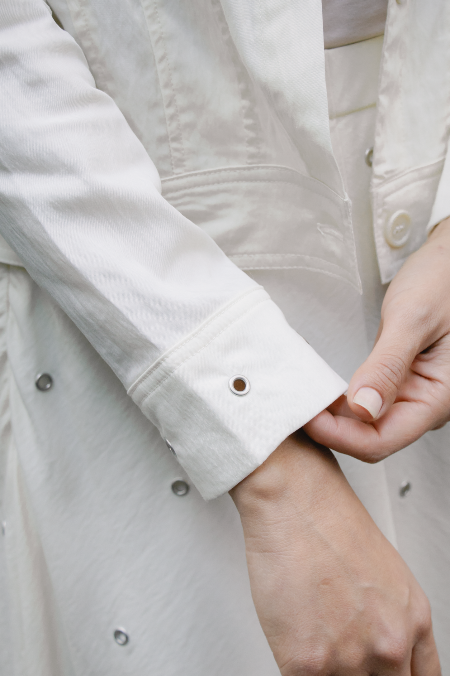 Metallic bloom jacket