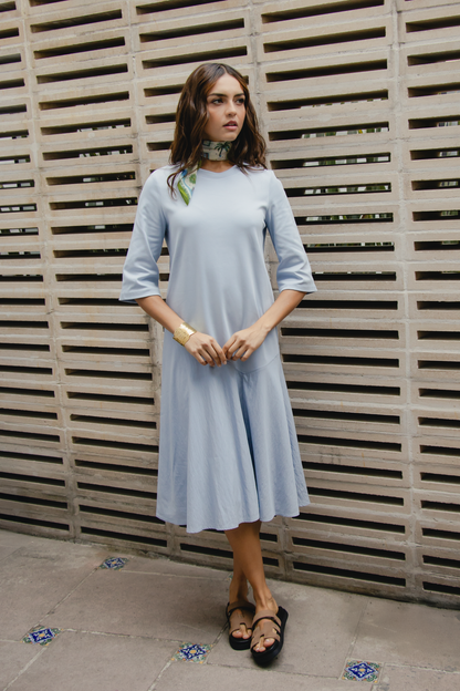 Azure Flow Dress