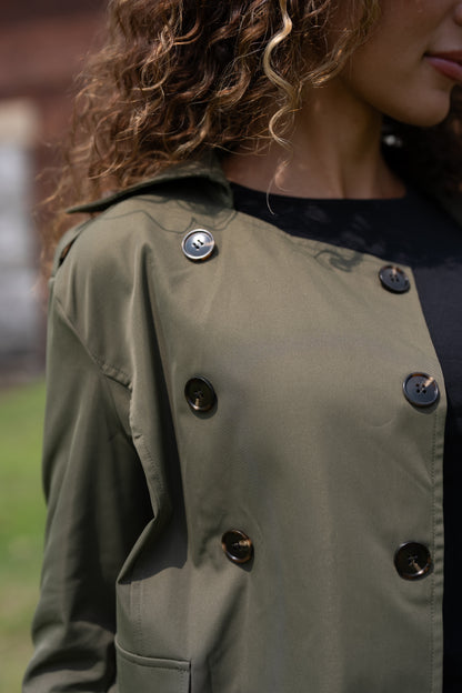 Olive Noir Jacket