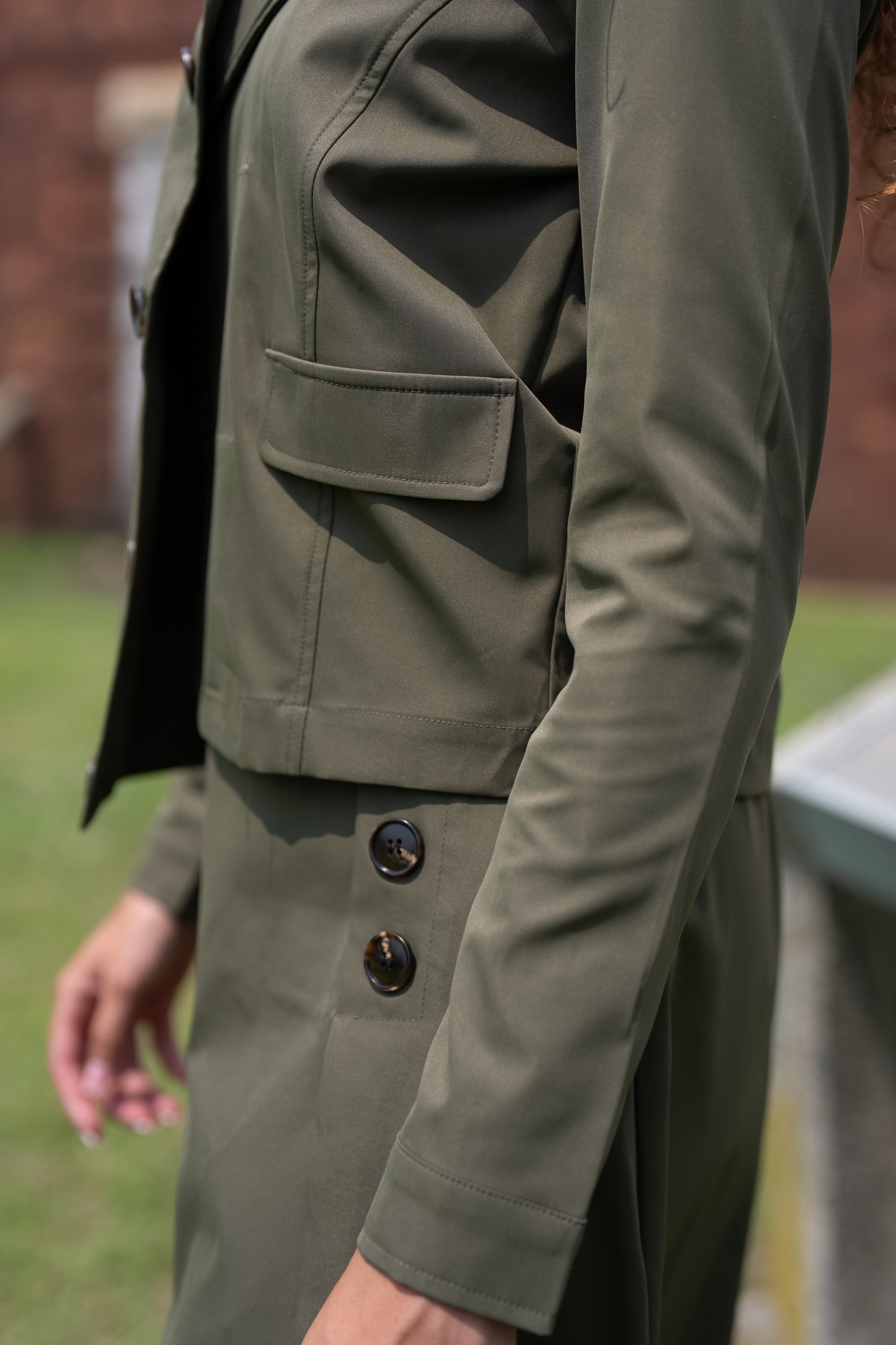 Olive Noir Jacket