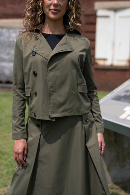 Olive Noir Jacket