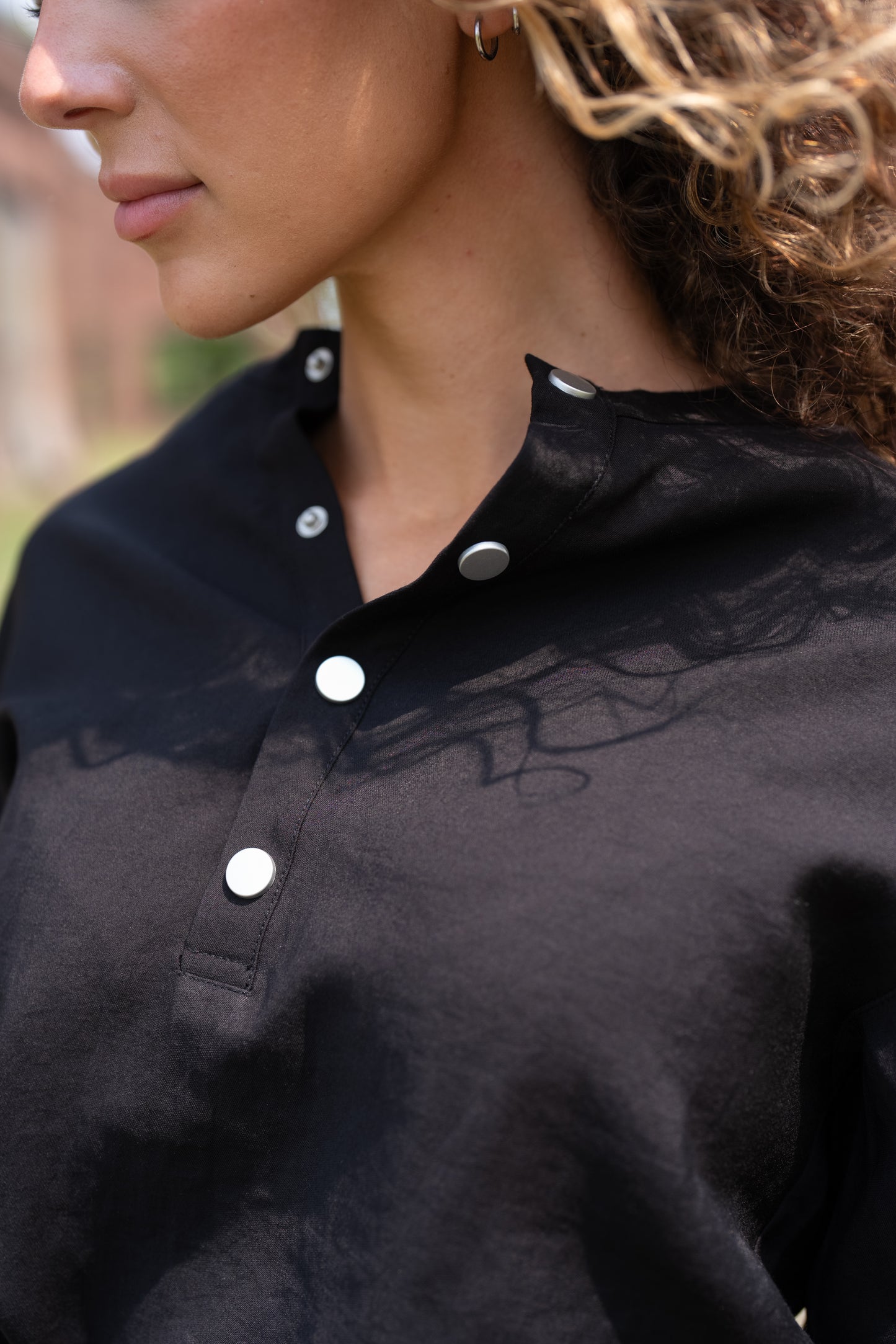 Urban Ease Front Button Top