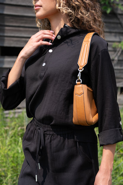 Urban Ease Front Button Top