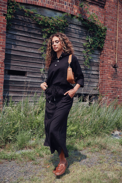 Urban Ease Front Button Top