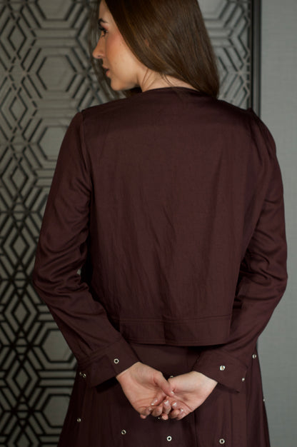 Metallic Bloom Jacket