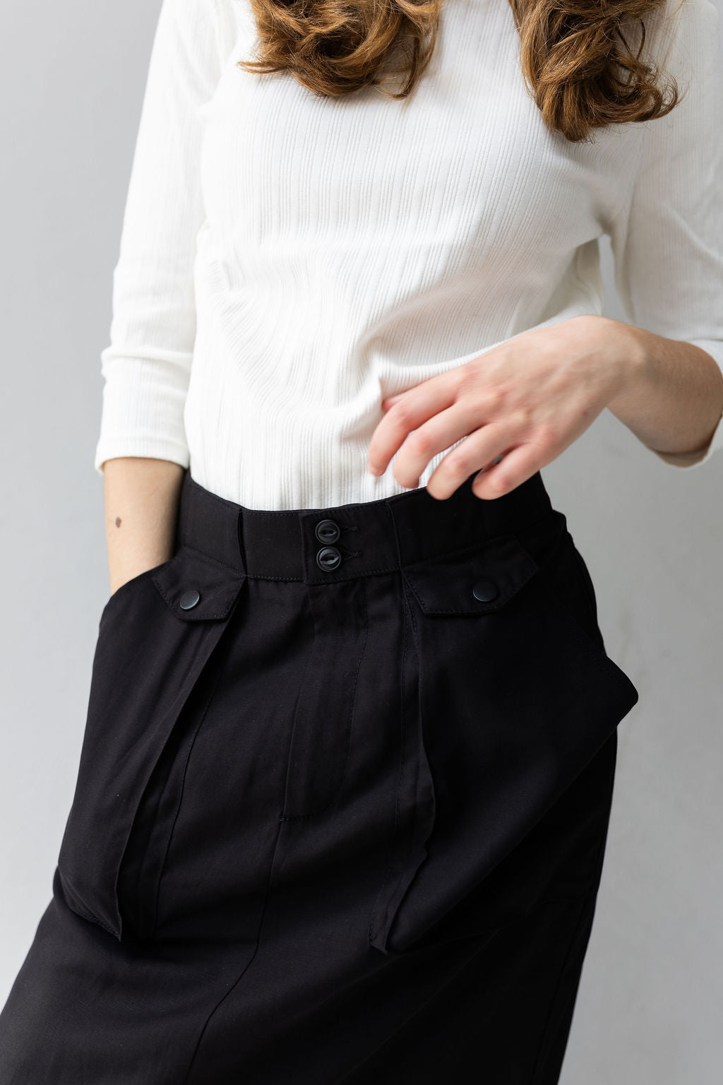 Canvas skirt