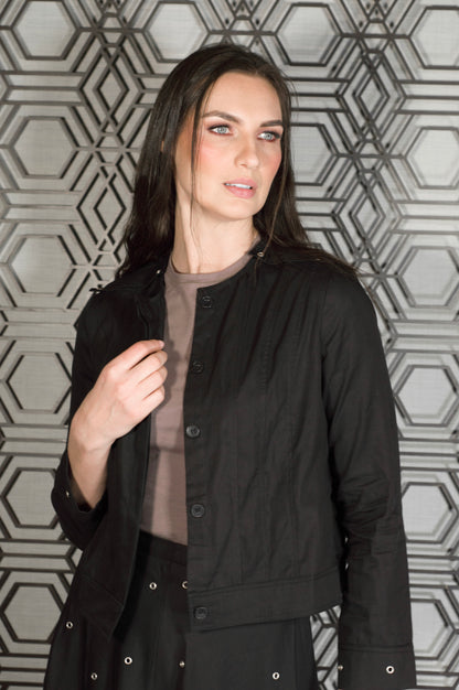 Metallic Bloom Jacket